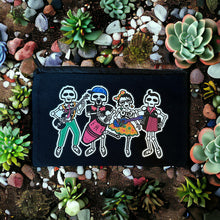 Load image into Gallery viewer, Black Canvas Zipper Bags