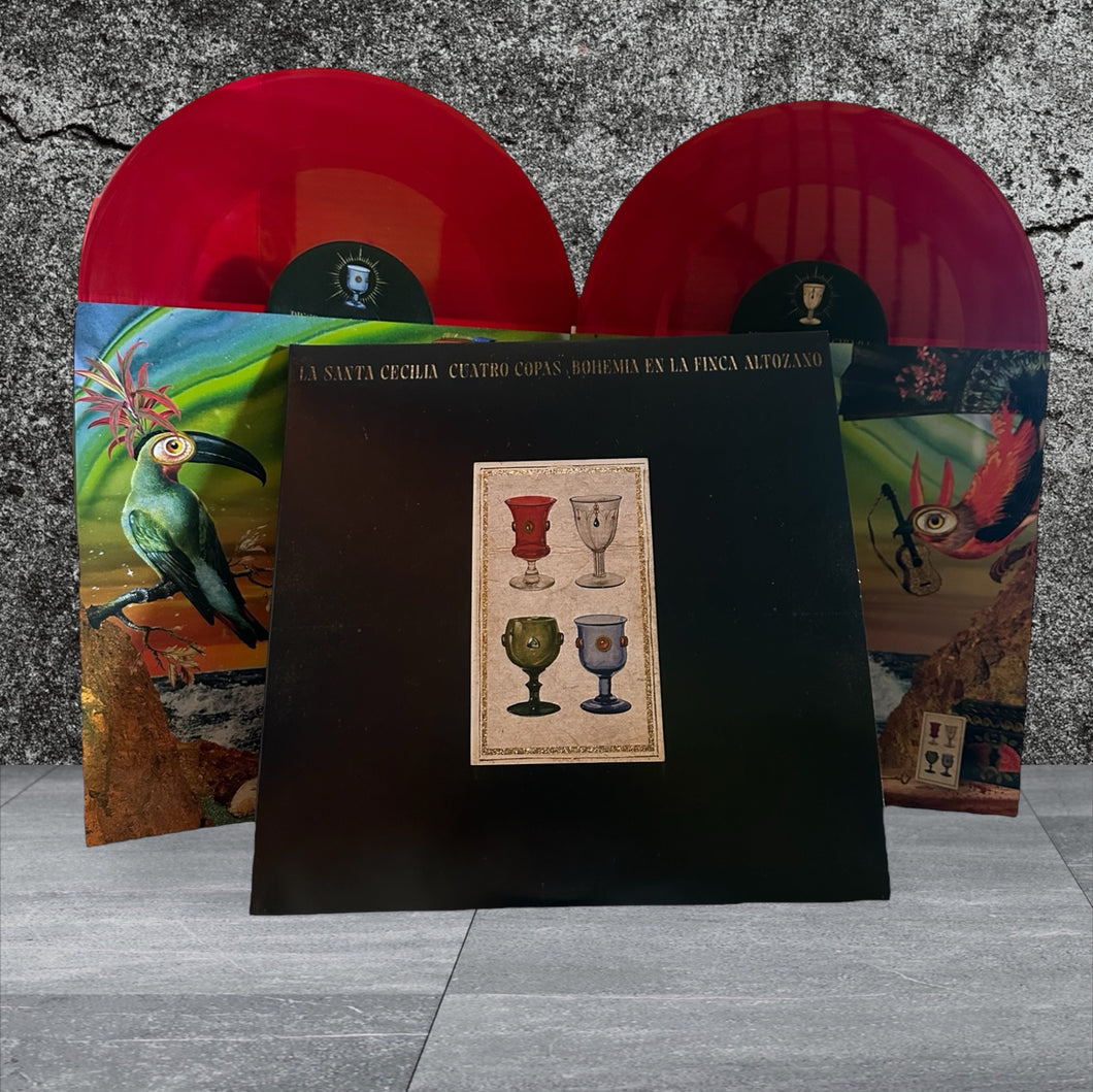 Cuatro Copas (GATEFOLD) Vinyl LP - Double Album RED Vinyl!