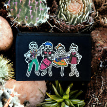 Load image into Gallery viewer, *NEW* La Santa Cecilia Black Canvas Zipper Bags
